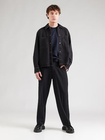 BOSS Tričko 'C-Taut 248_AM' - Modrá