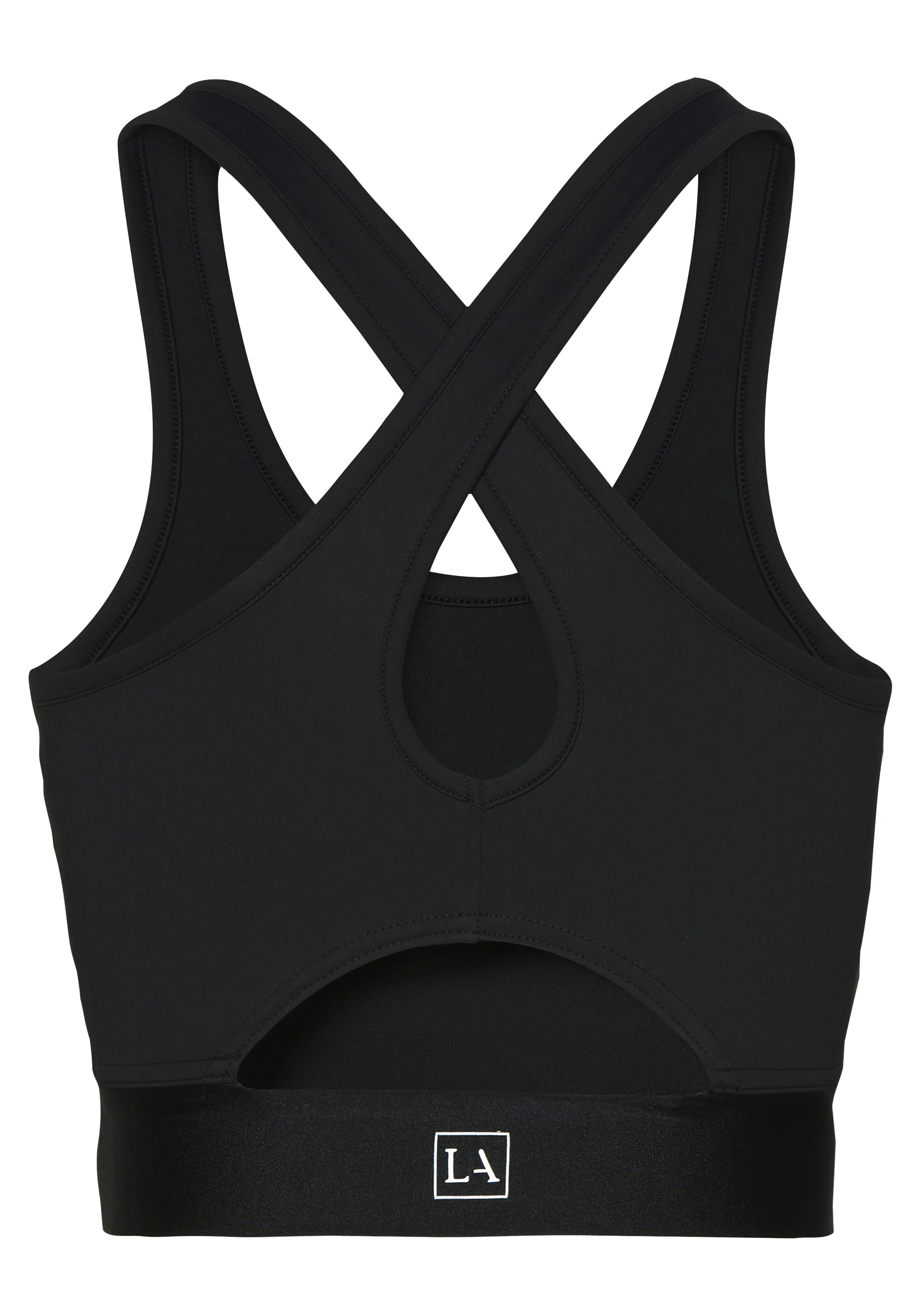 LASCANA ACTIVE Sport top - fekete