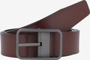 Ceinture Porsche Design en marron : devant