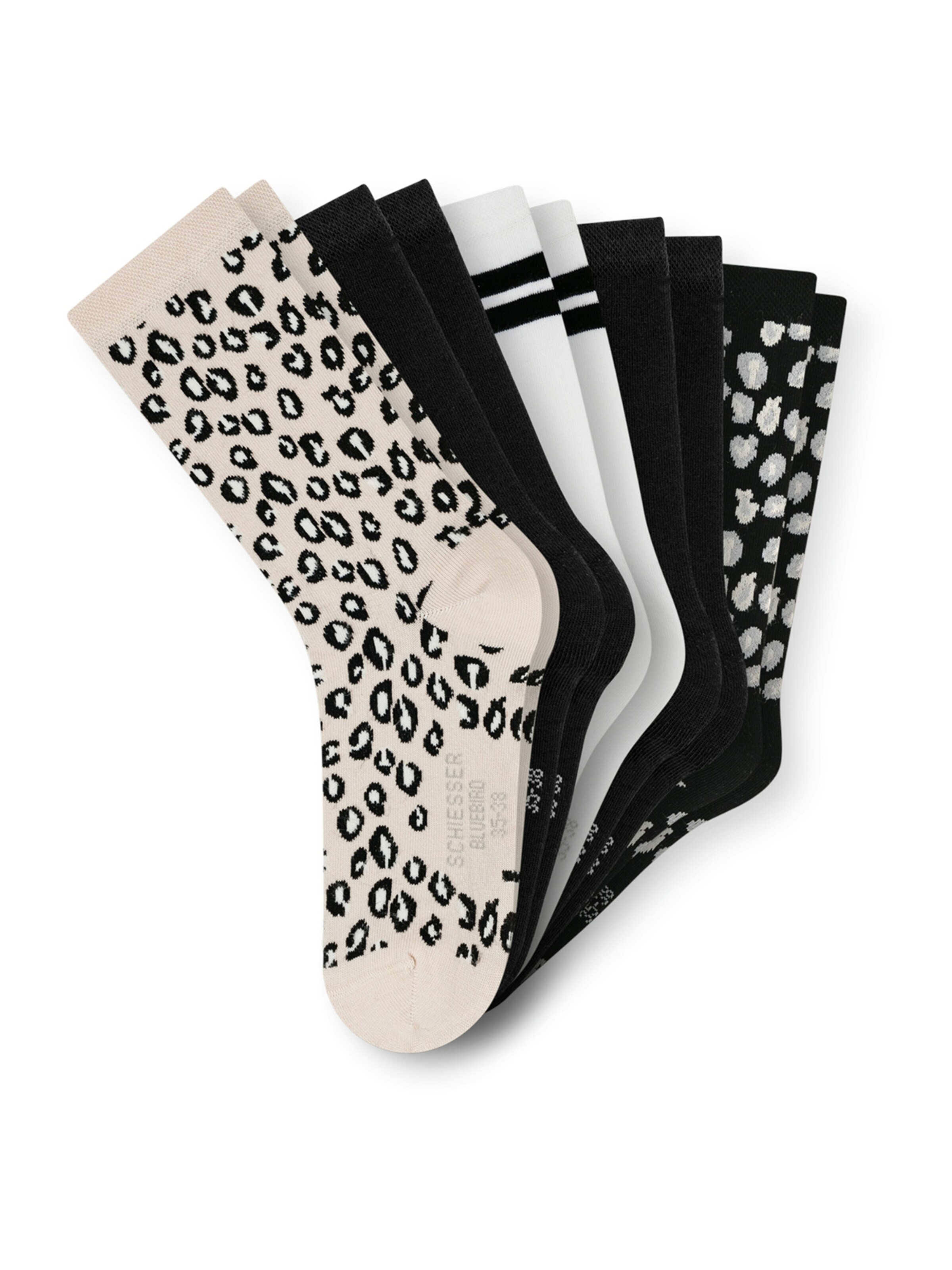 SCHIESSER Sokken ' Bluebird ' in Gemengde kleuren