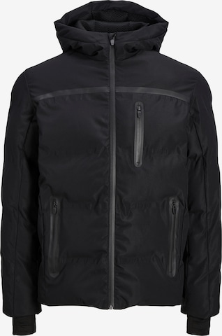 JACK & JONES - Chaqueta de entretiempo 'Heat' en negro: frente