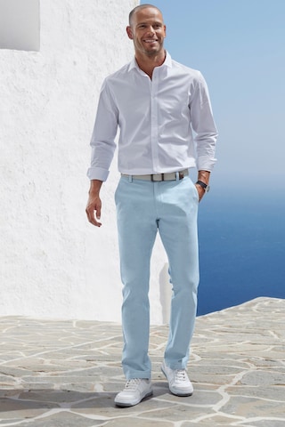 JOHN DEVIN Regular Chino trousers in Blue