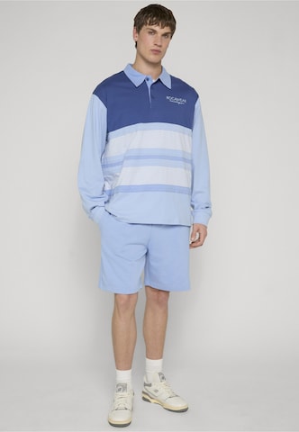 ROCAWEAR Koszulka 'Oldbutgold' w kolorze niebieski