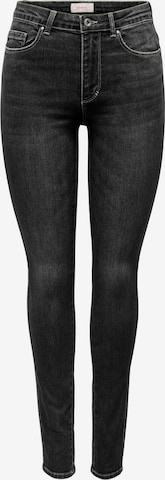 Only Petite Skinny Jeans 'Royal' i svart: framsida