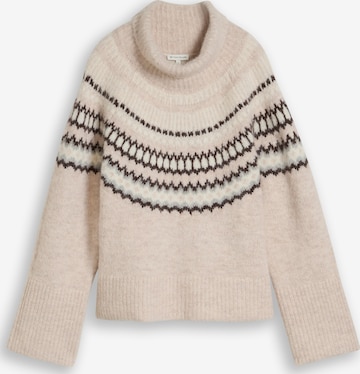 TOM TAILOR Pullover in Beige: Vorderseite