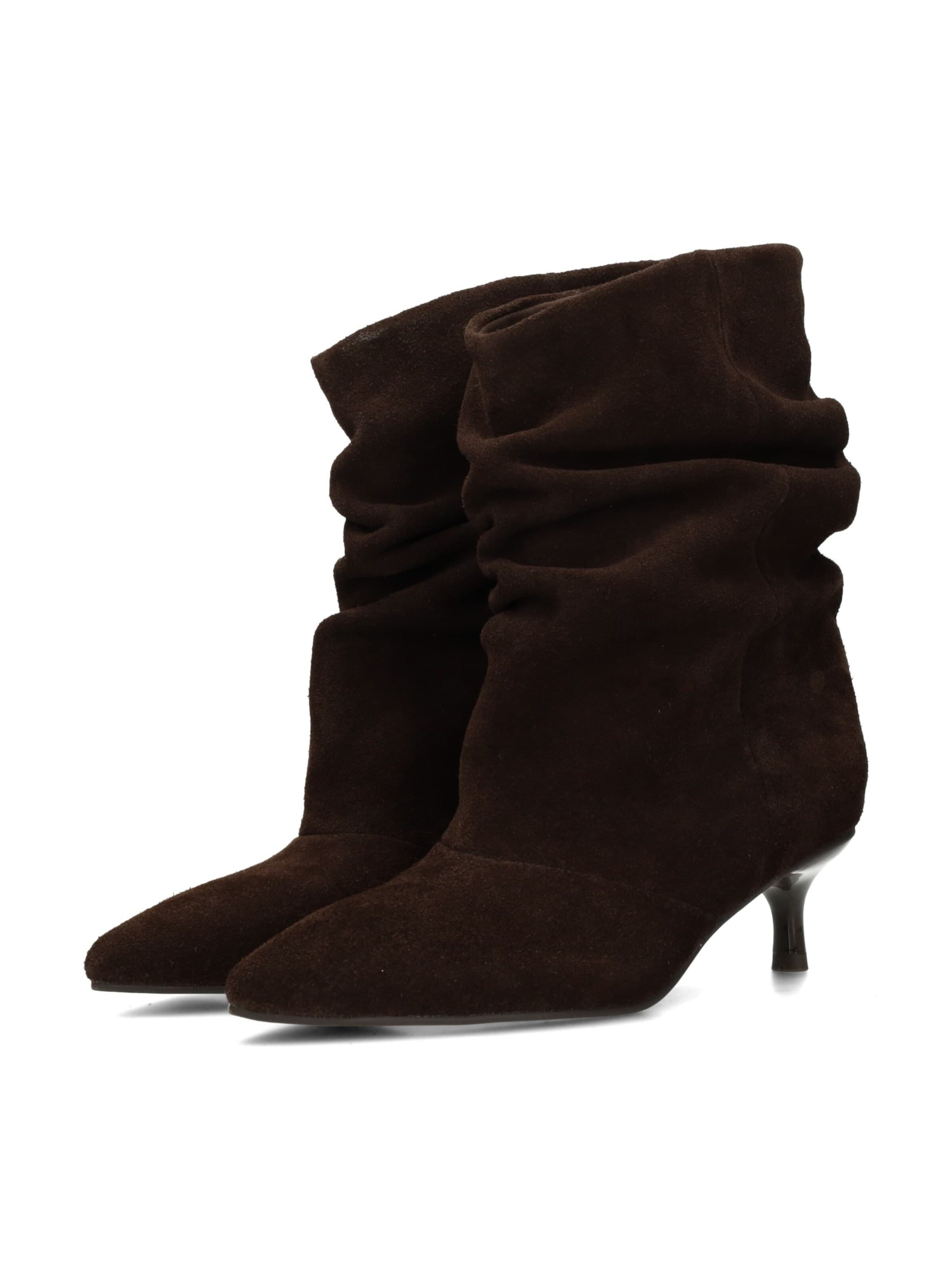Poelman Booties 'Luan' in Brown