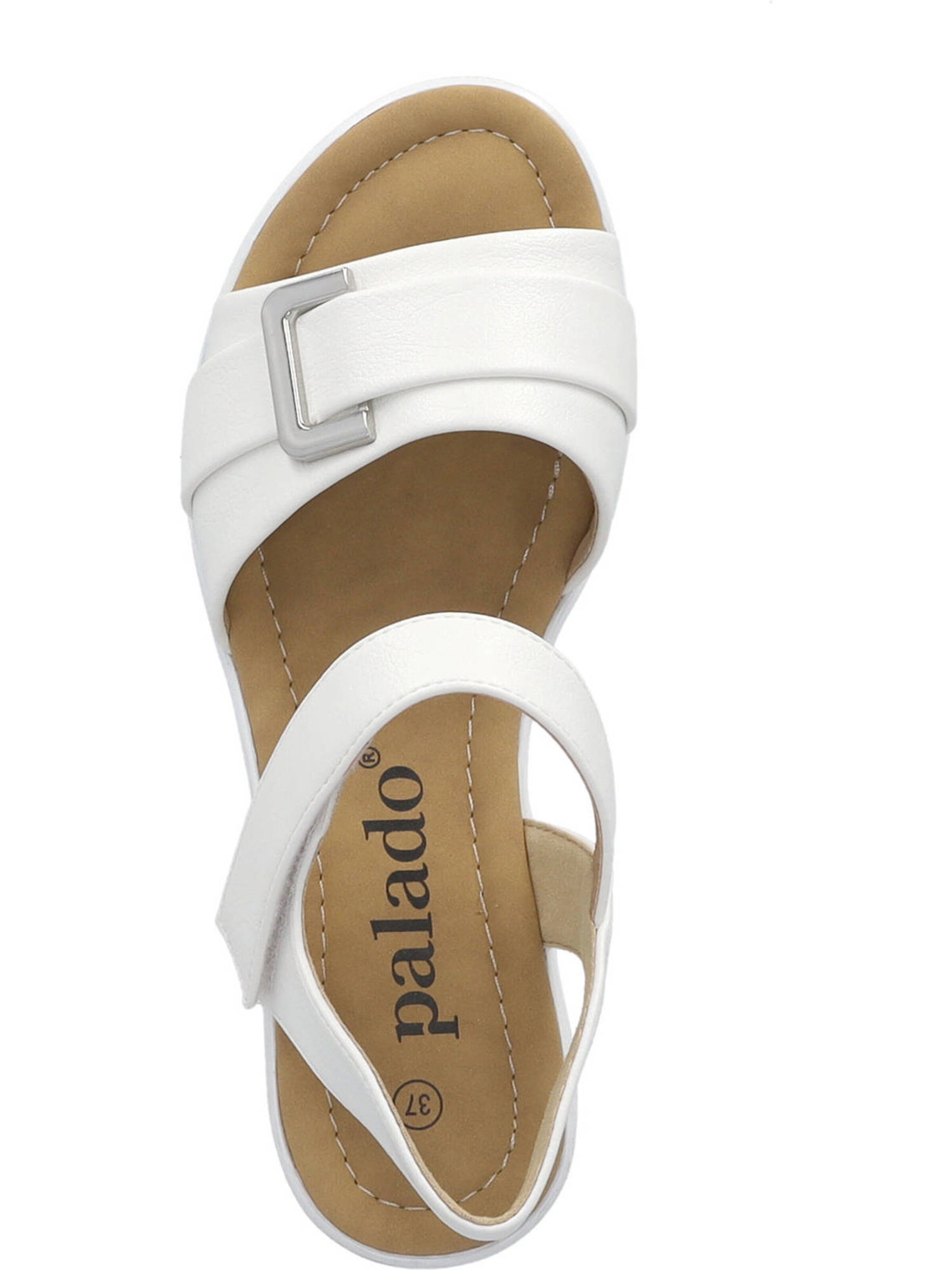 Sandale 'Vemlu' de la Palado pe alb