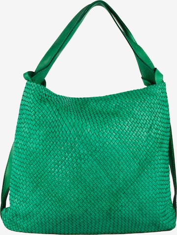 usha FESTIVAL Shoulder Bag in Green: front