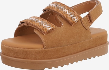 Ital-Design Sandals in Beige: front