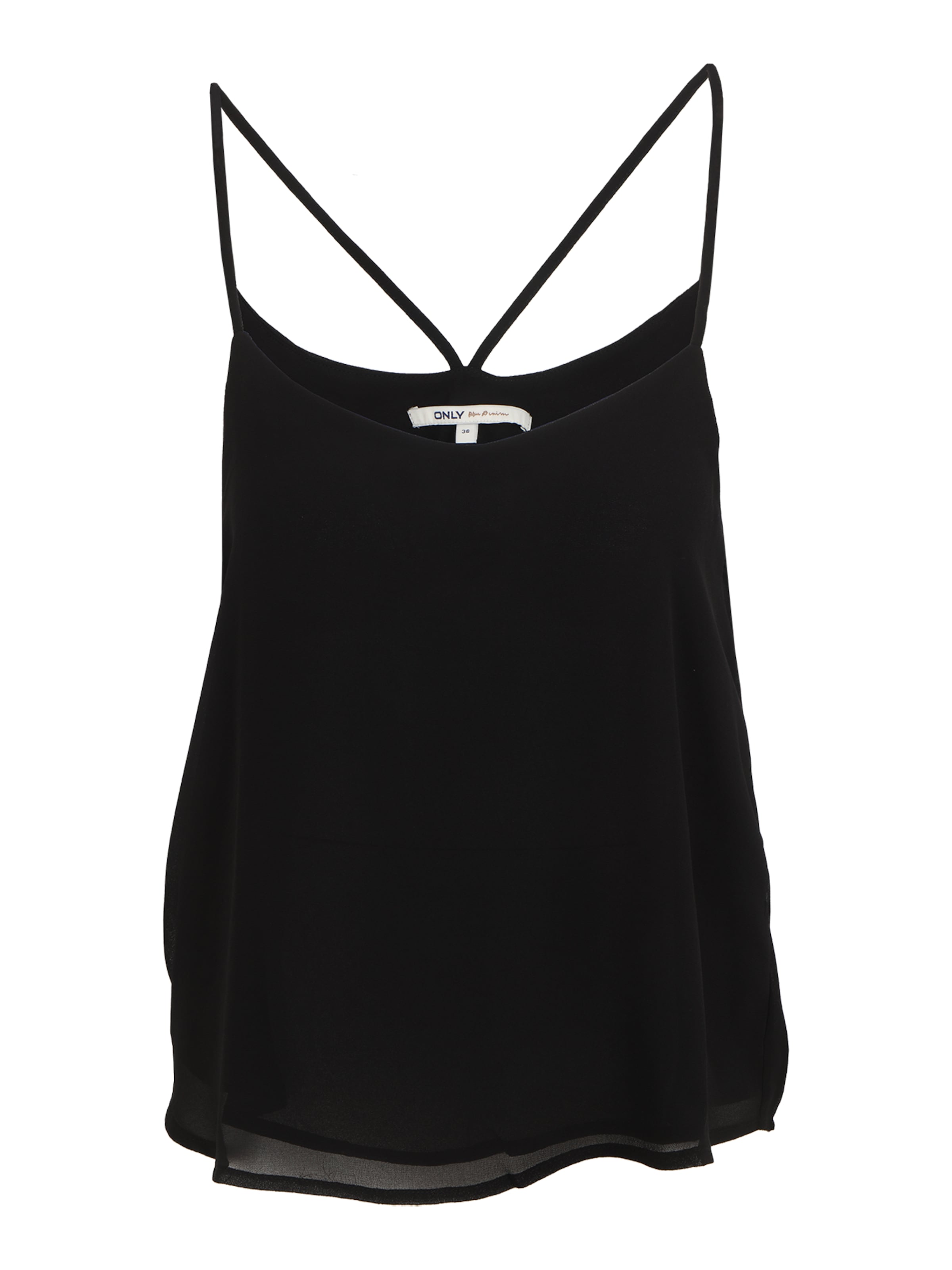 Only Petite - Top en negro: frente