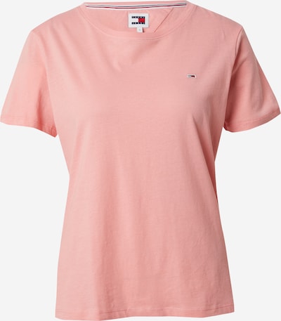 Tommy Jeans T-shirt i marinblå / gammalrosa / röd / vit, Produktvy