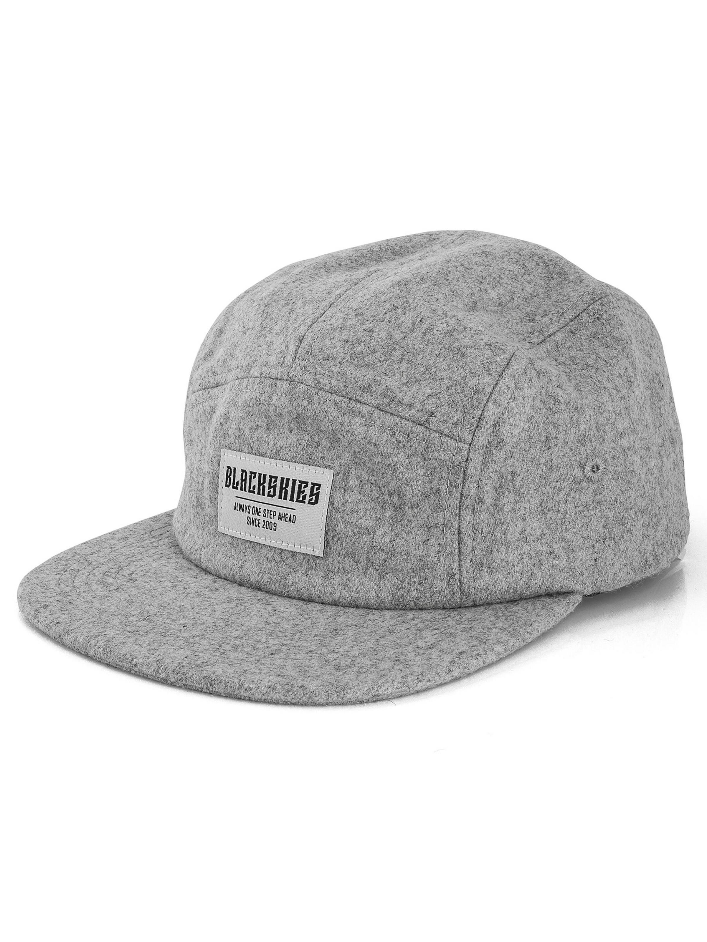 Blackskies Cap 'Fenrir'‌‌‌‌‌‌‌‌ in Grau: Vorderseite