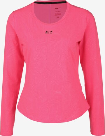 NIKE Functioneel shirt in Roze: voorkant