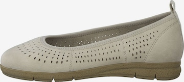 TAMARIS Ballet Flats in Beige