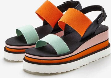 LASCANA Sandal in Orange