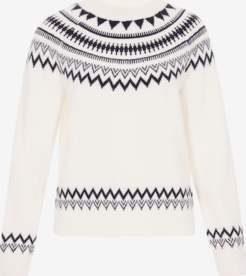 Pull-over DreiMaster Maritim en noir : devant