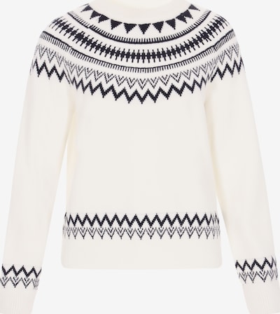 DreiMaster Maritim Pulover u crna / bijela, Pregled proizvoda