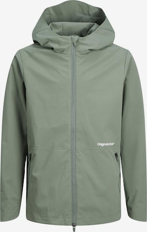 Veste mi-saison Jack & Jones Junior en vert : devant