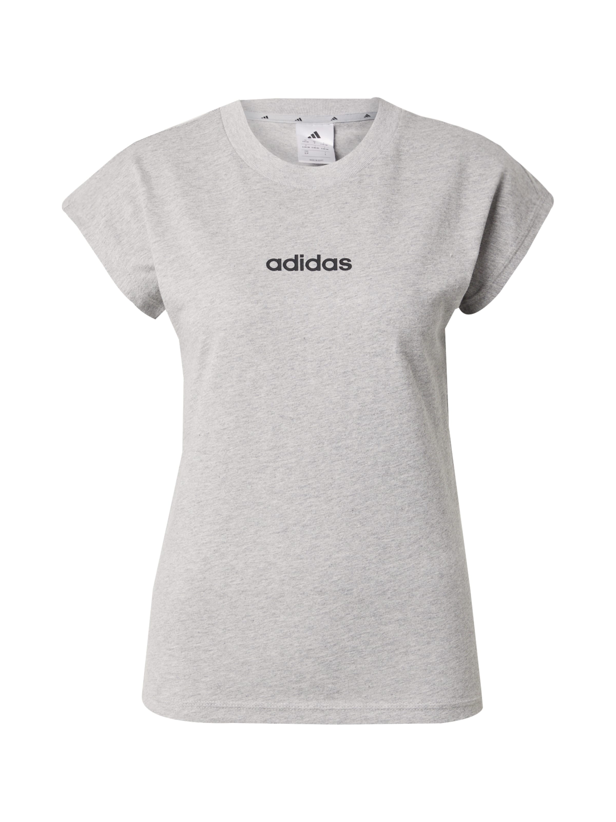 ADIDAS SPORTSWEAR - Camiseta funcional 'Essentials' en gris: frente