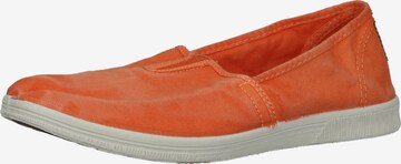 natural world Classic Flats in Orange: front