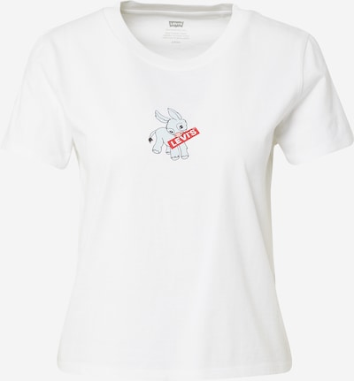 LEVI'S ® T-Krekls, krāsa - pasteļzils / rožains / sarkans / balts, Preces skats