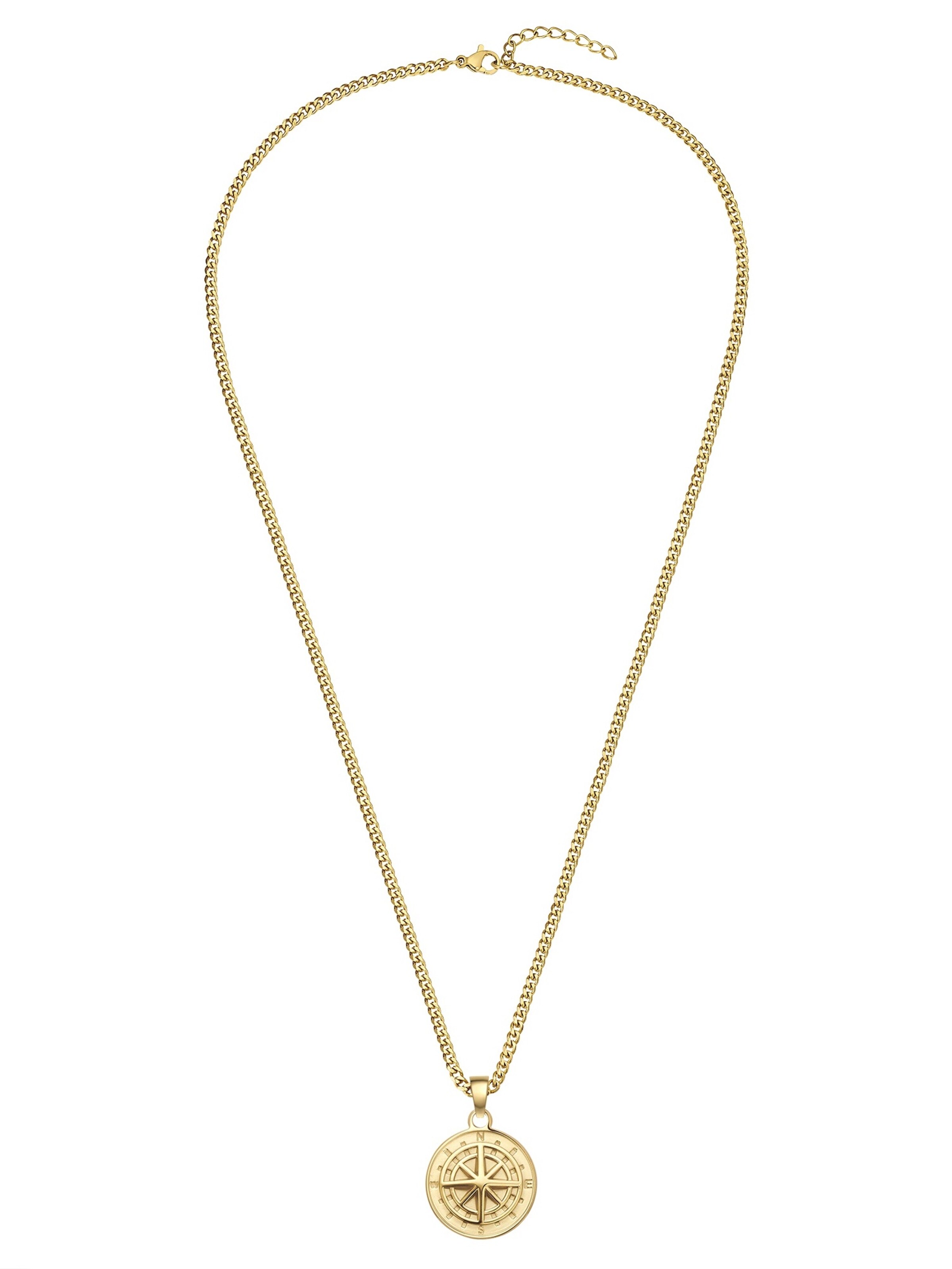 True Rebels Necklace in Gold: front