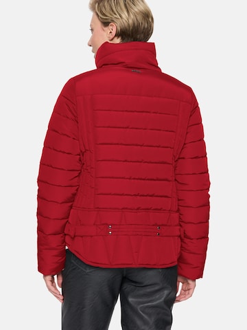 Covered Winter Jacket 'RONJA 2' in Red