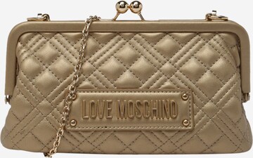 Love Moschino - Mala de ombro em ouro