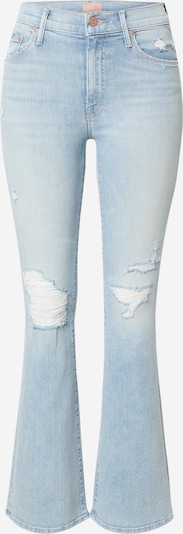 MOTHER Jean 'THE WEEKENDER' en bleu denim, Vue avec produit