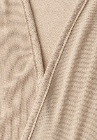 STREET ONE Strickjacke in Beige