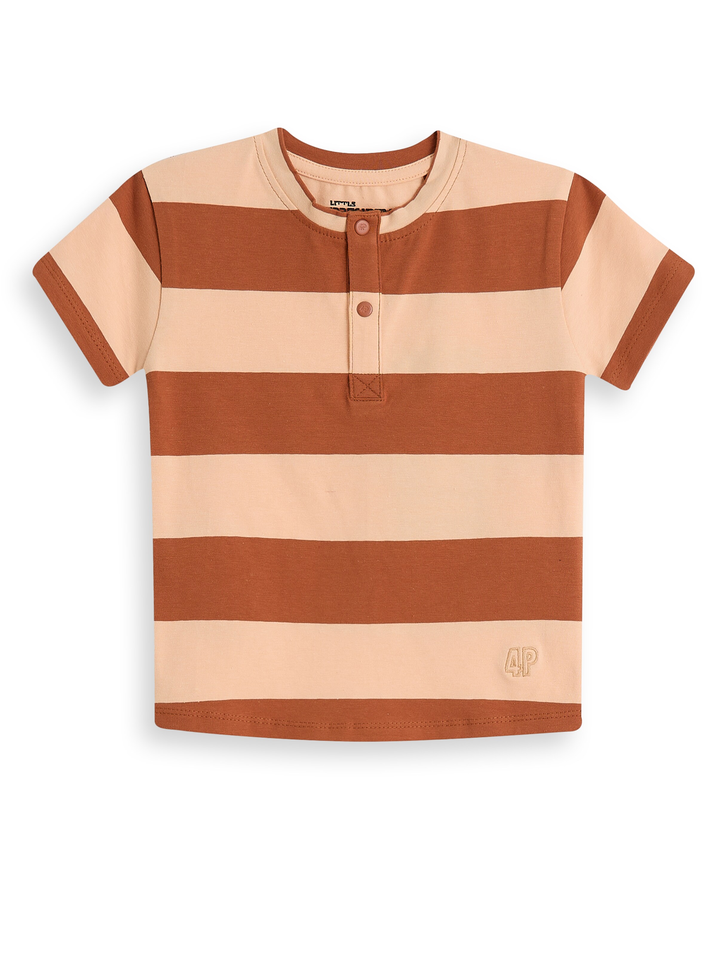 4PRESIDENT Shirt 'Cody' in Apricot, Item view