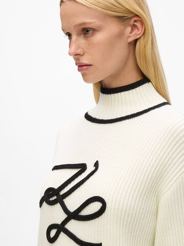 Pullover di Karl Lagerfeld in bianco