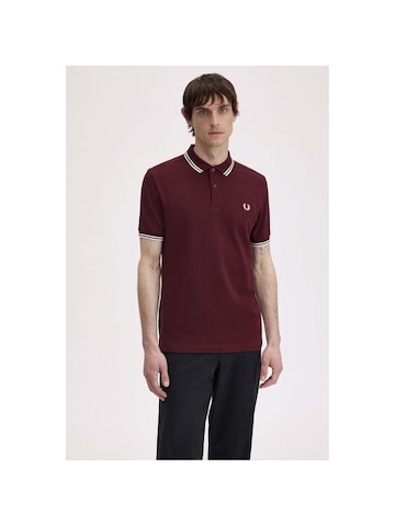 T-Shirt Fred Perry en marron : devant