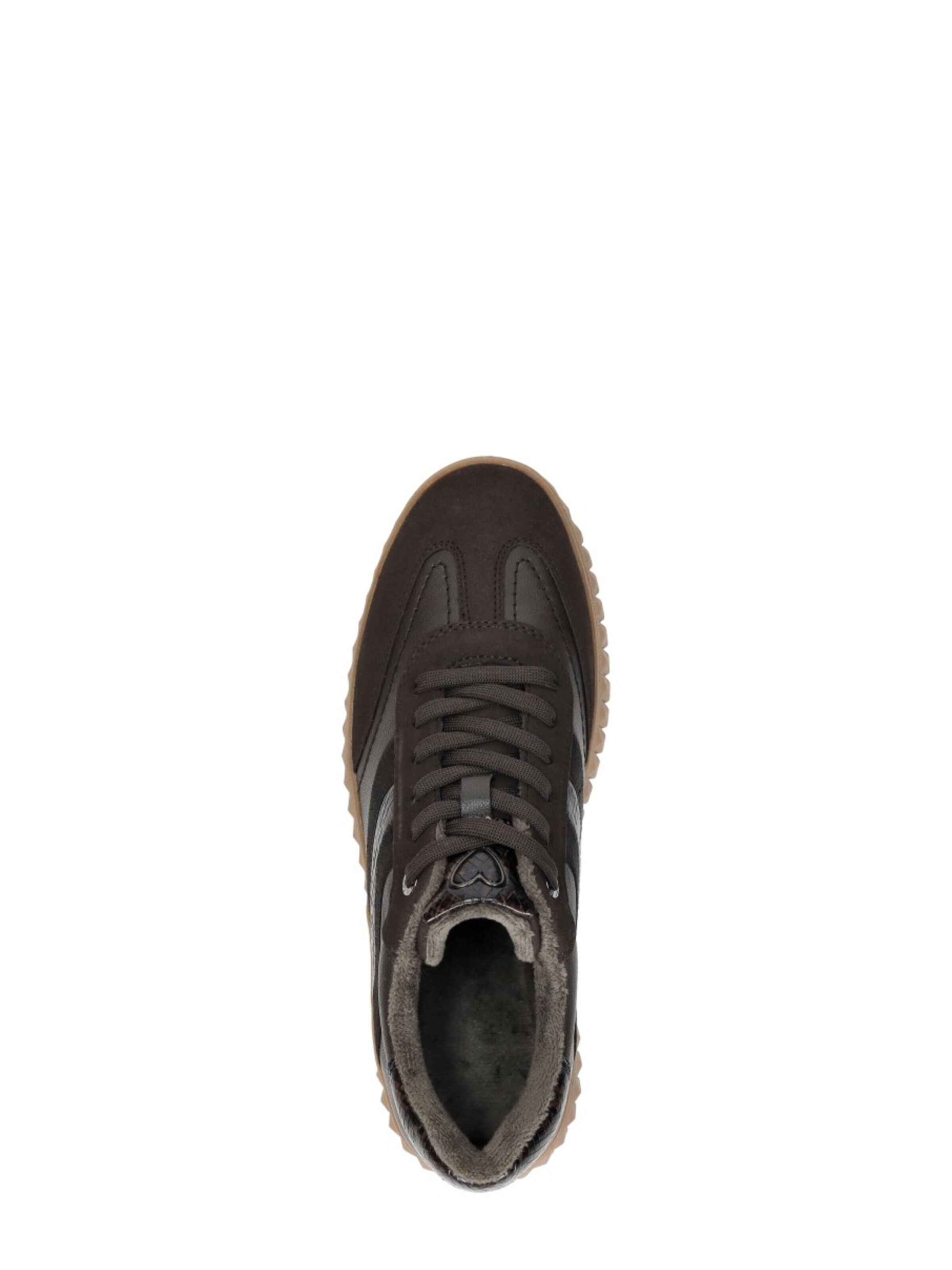 MARCO TOZZI Sneakers laag 'Sneakers Laag' in Bruin