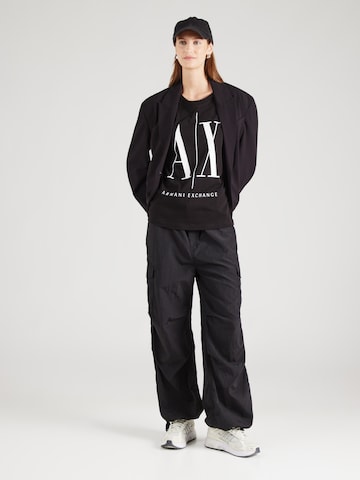 Maglietta di ARMANI EXCHANGE in nero