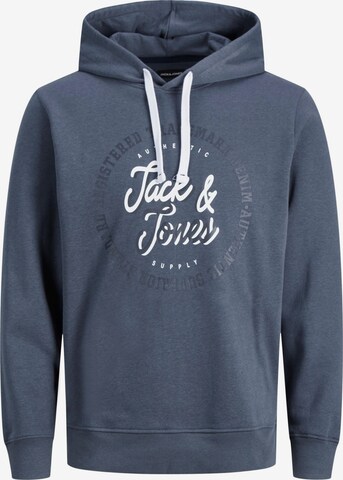 JACK & JONES Sweatshirt 'Tamp' in Grey: front