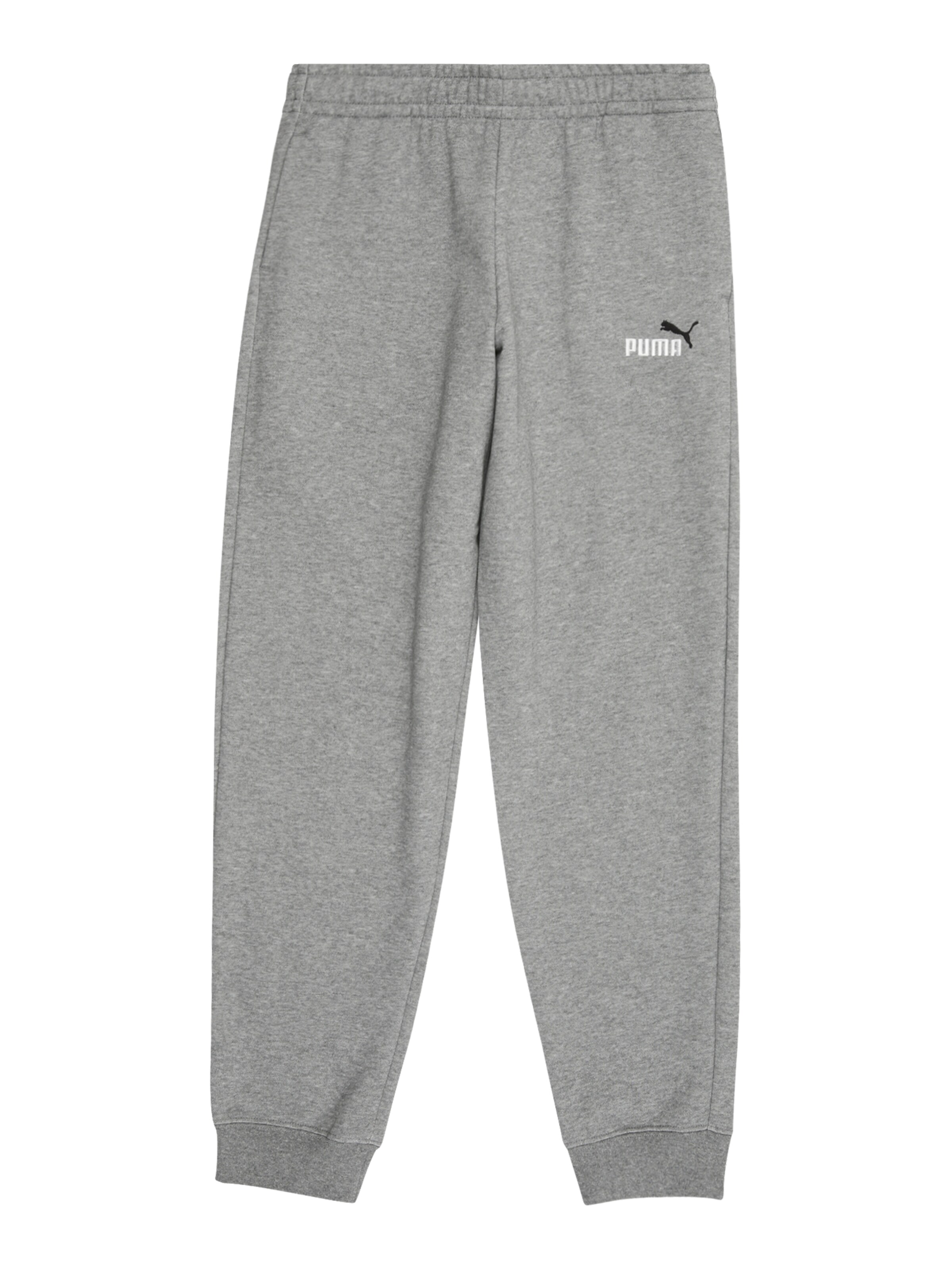 PUMA - Calças 'ESS No. 1' em cinzento: frente