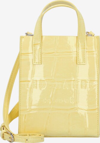 Borsa a mano 'Gatocon' di Ted Baker in giallo: frontale