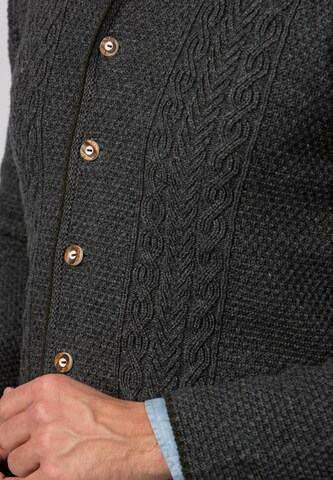 STOCKERPOINT Gebreid vest 'Caselli' in Grijs