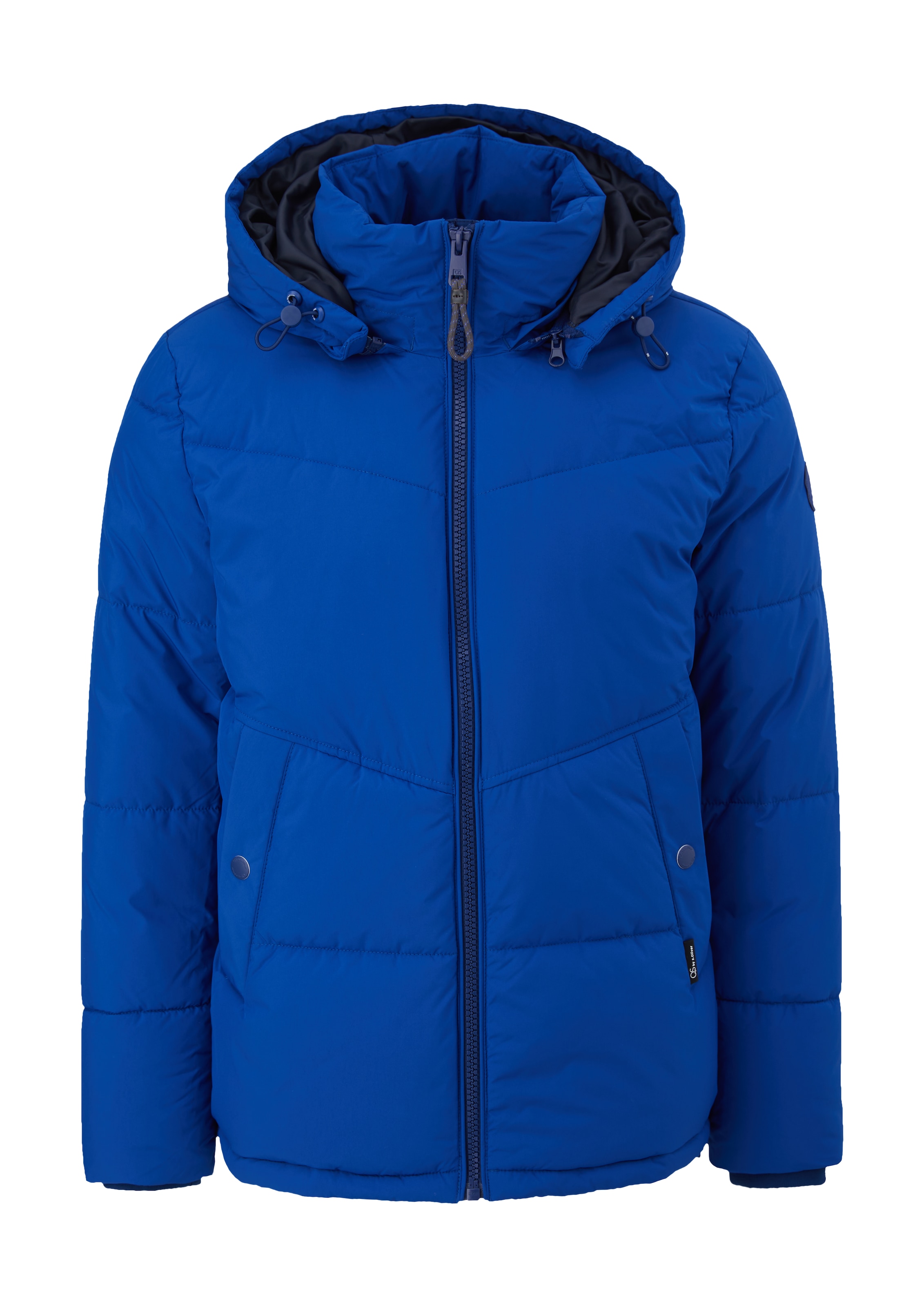 Veste d’hiver QS en bleu : devant