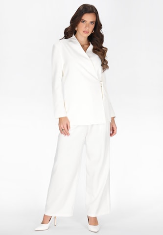 Blazer faina en blanc