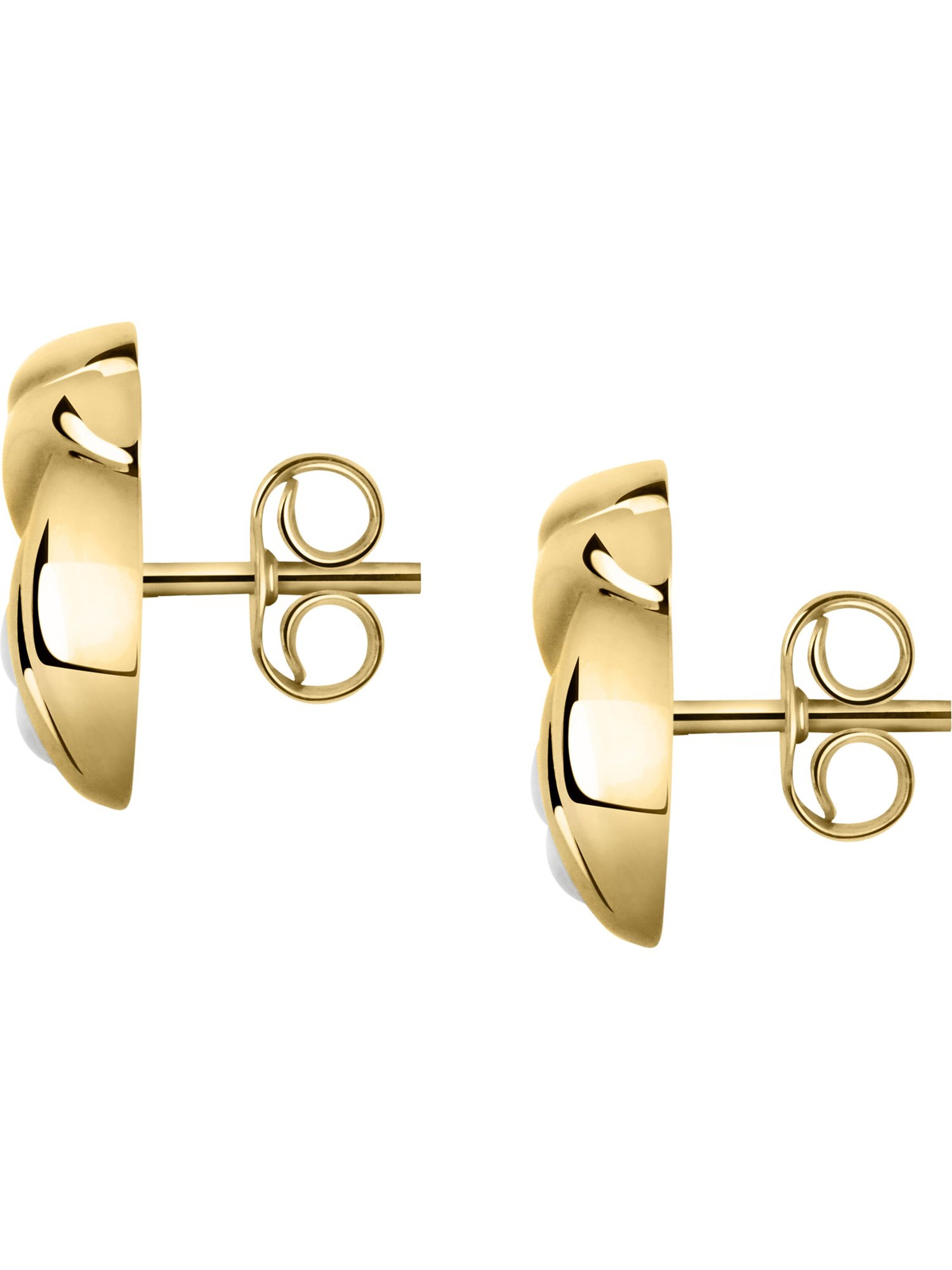 CHRIST Ohrringe in Gold