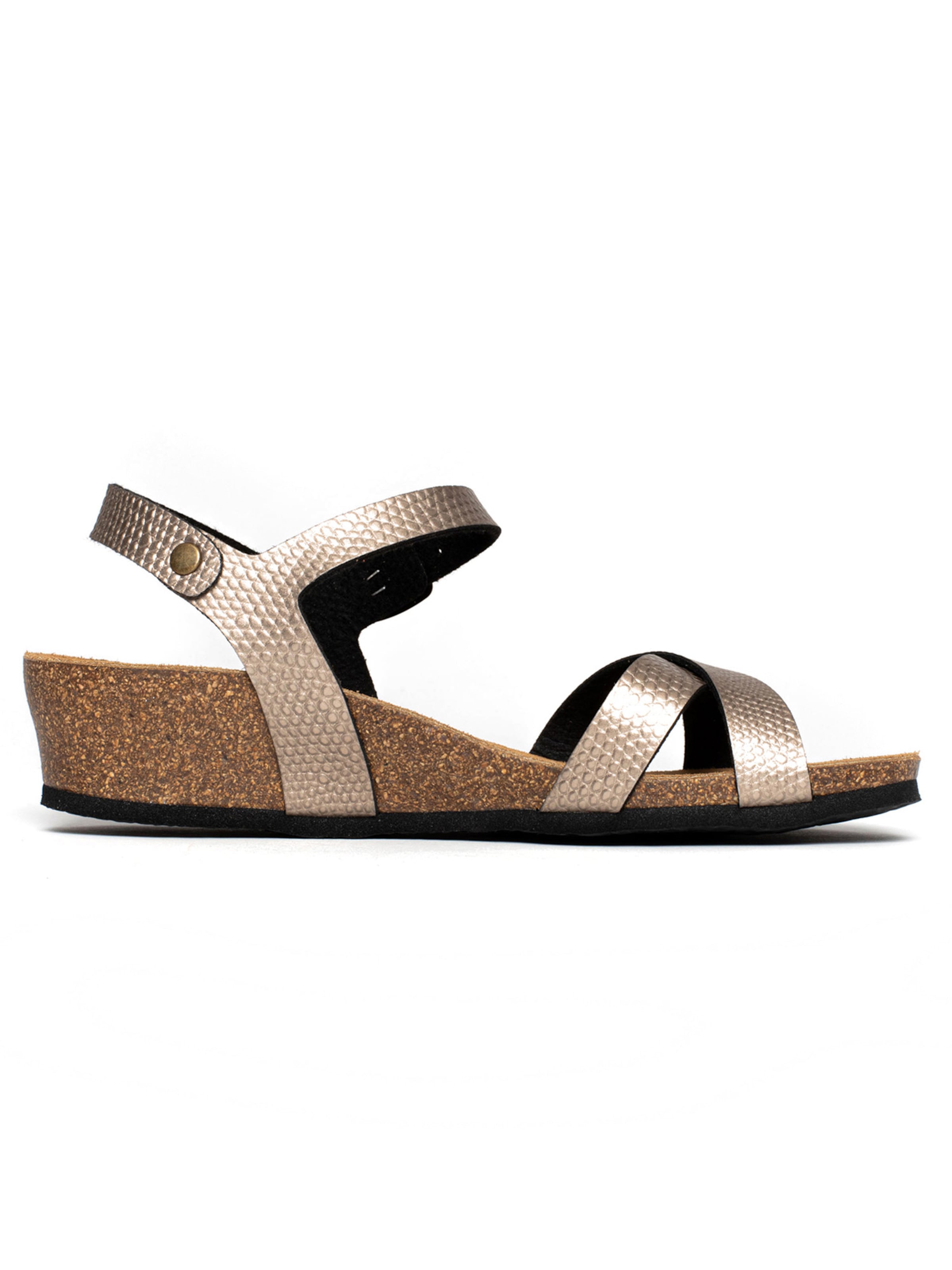 Bayton Sandały z rzemykami 'Canberra' w kolorze złoty