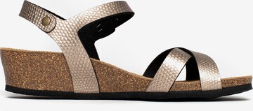 Bayton Sandalen met riem 'Canberra' in Goud