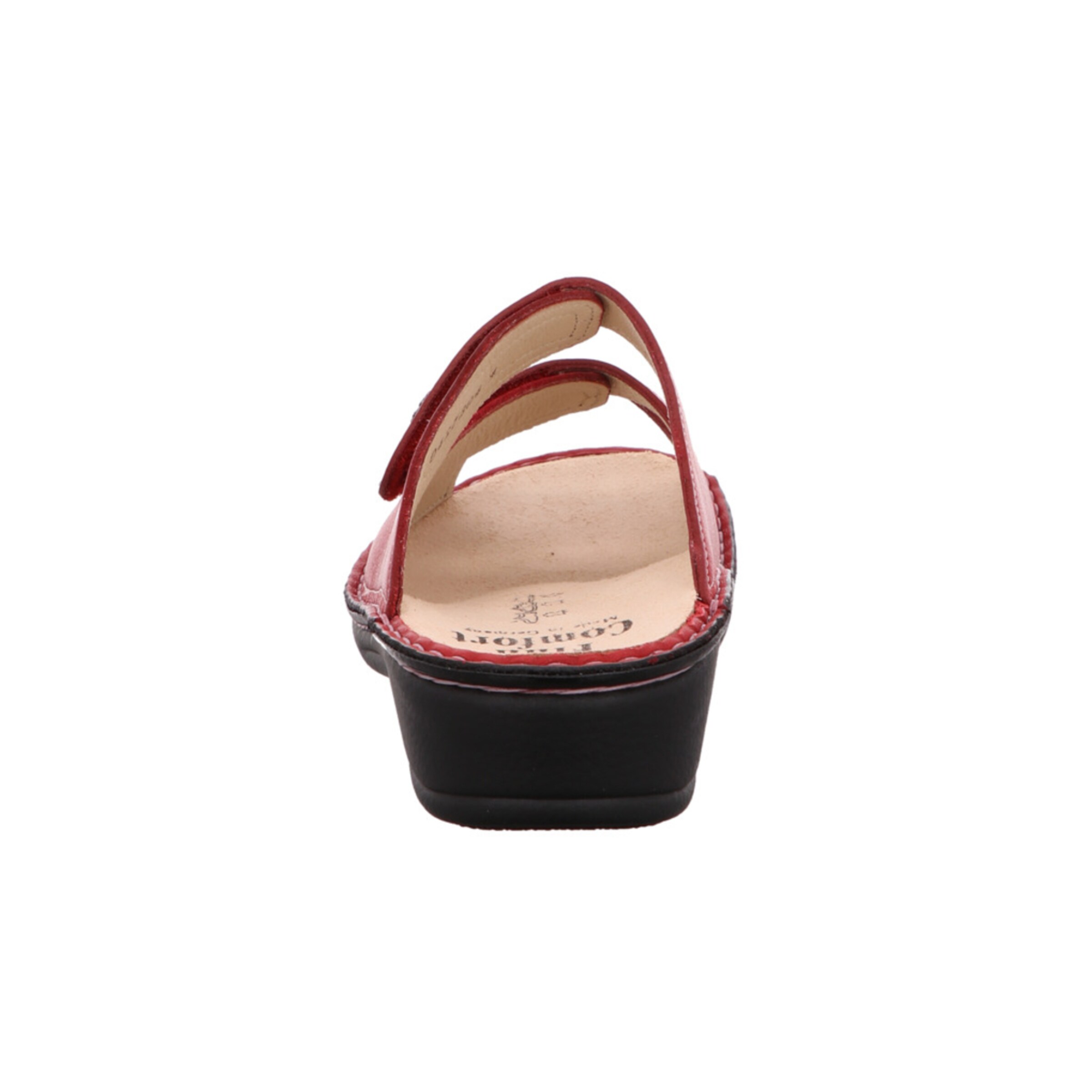 Finn Comfort Mules in Red