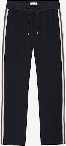 Loosefit Pantaloni 'Signature' di Les Deux in nero: frontale
