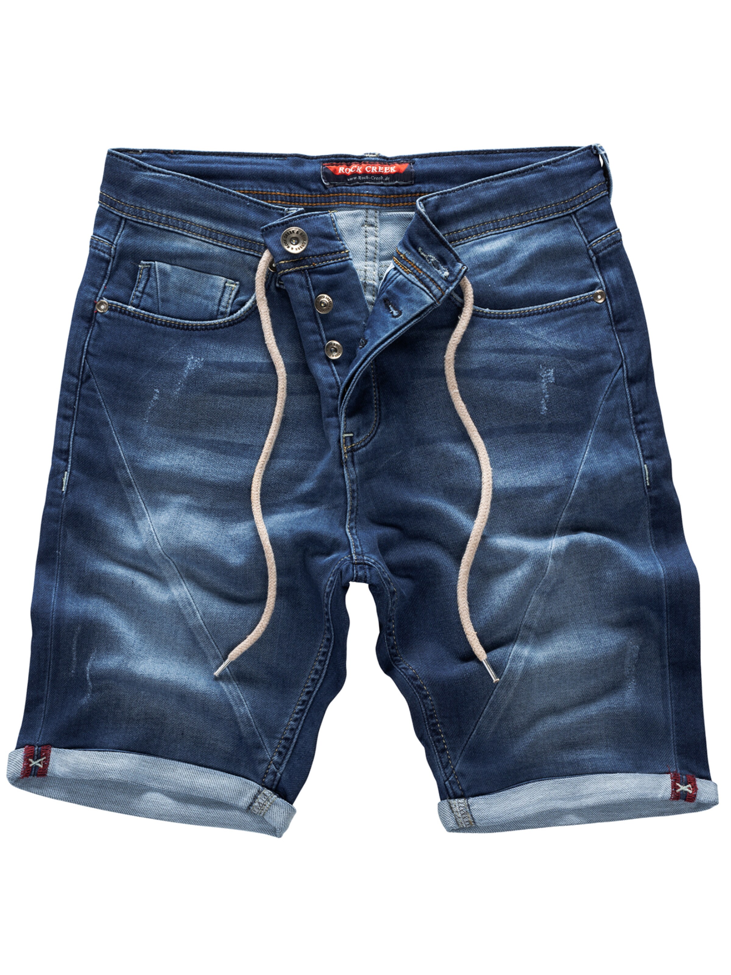 Rock Creek Shorts in Blau: Vorderseite