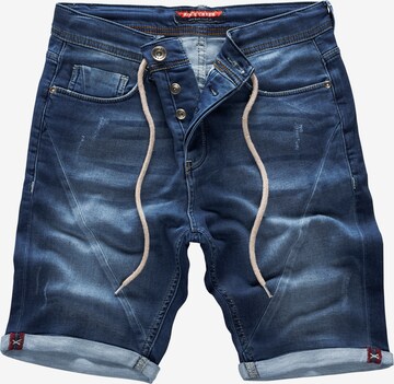 Rock Creek Shorts in Blau: predná strana