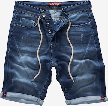 Rock Creek Shorts in Blau: Vorderseite