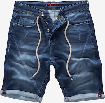 Rock Creek Shorts in Blau: predná strana